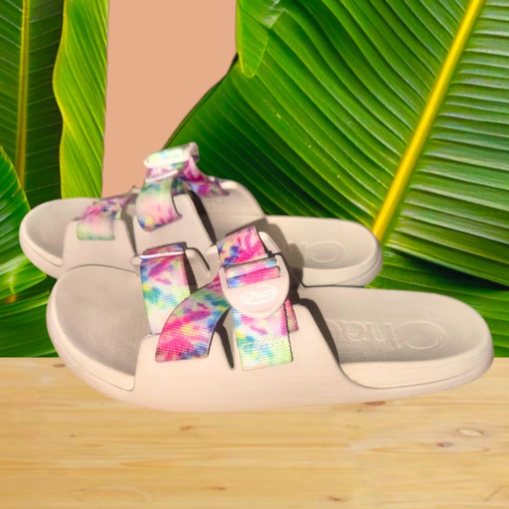 CHACO Chillos Tie Dye sandals flip flops women’s size 7